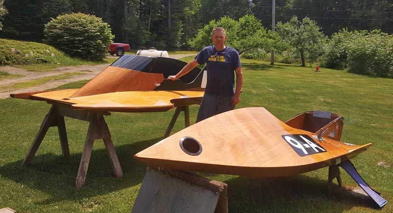 O Connor Racing Wooden Hydroplane Built For Speed Maine Boats Homes Harbors