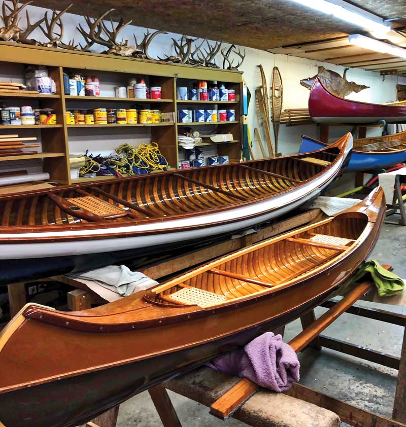 Two Traditional Canoe Builders