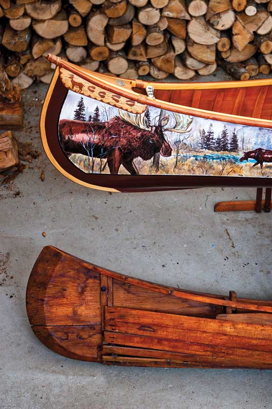 two traditional canoe builders maine boats homes & harbors