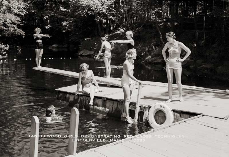 The Bygone Era of the Prim & Proper Bathing Suit | Maine Boats Homes ...