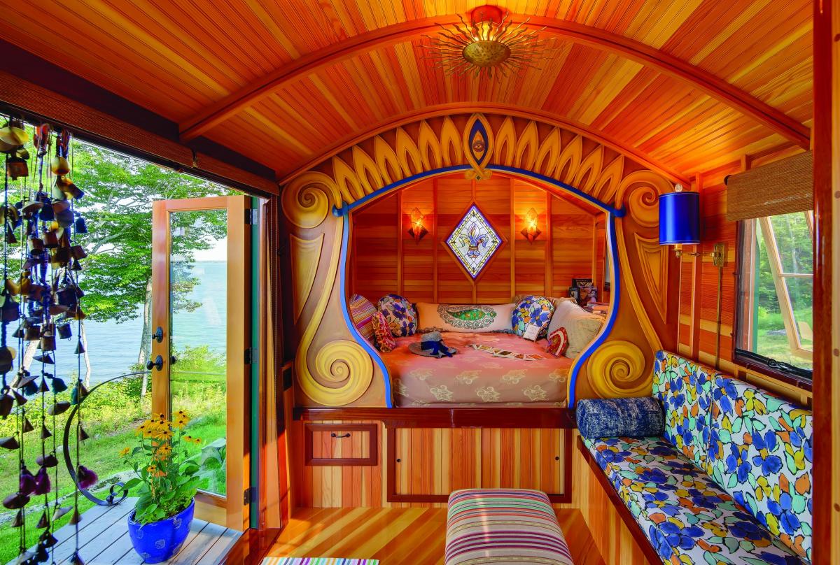 gypsy wagon interior