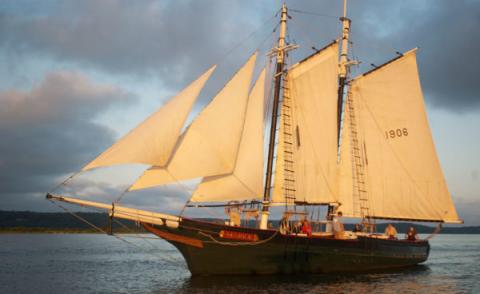 Historic Maine-Built Schooner Comes Home