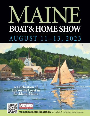 Brad Betts chosen as artist for Maine Boat & Home Show poster