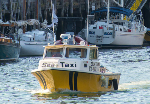 New Casco Bay water taxi launched