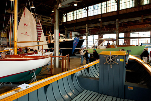West Point Skiff at the 2010 Maine Boatbuilders Show
