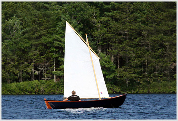 Just Launched: Iain Oughtred Skerrie Skiff | Maine Boats Homes & Harbors