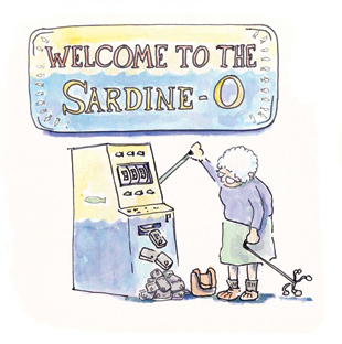 Sardine-O One Armed Bandit