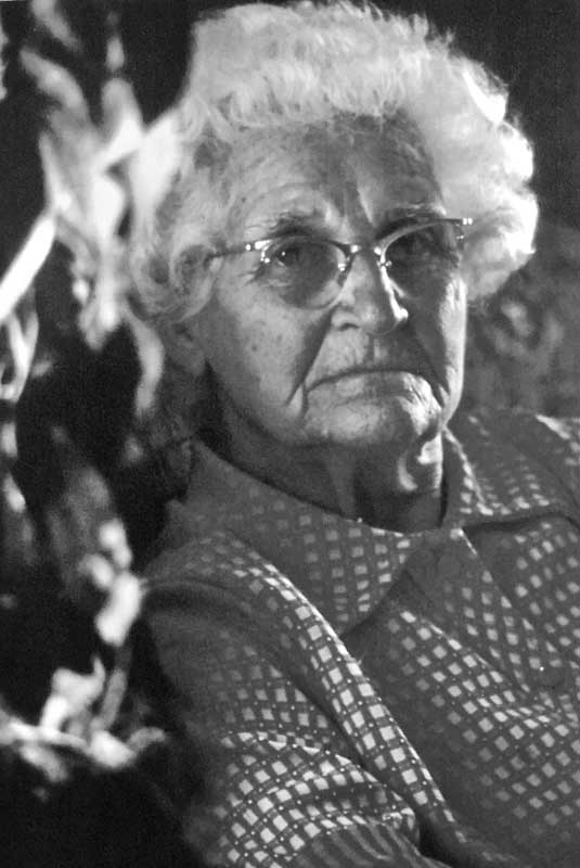 Following her husband Florian’s death in 1972, Lucille Yeaton—the author's maternal grandmother—lived alone on the family farm until her death in 1986 at the age of 96. Joseph family photo