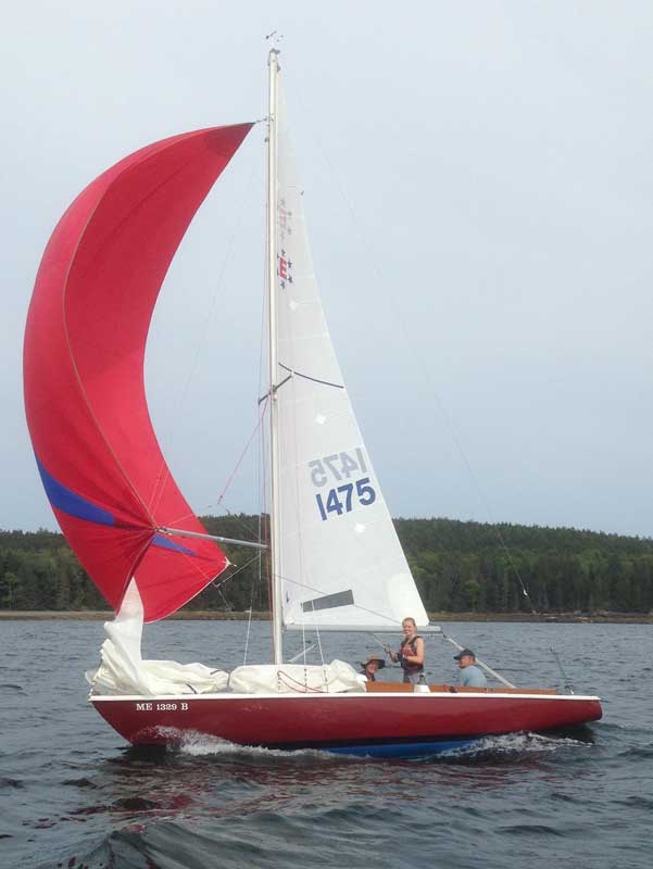 The Buck’s Harbor Ensign Fleet. Photos courtesy club members.