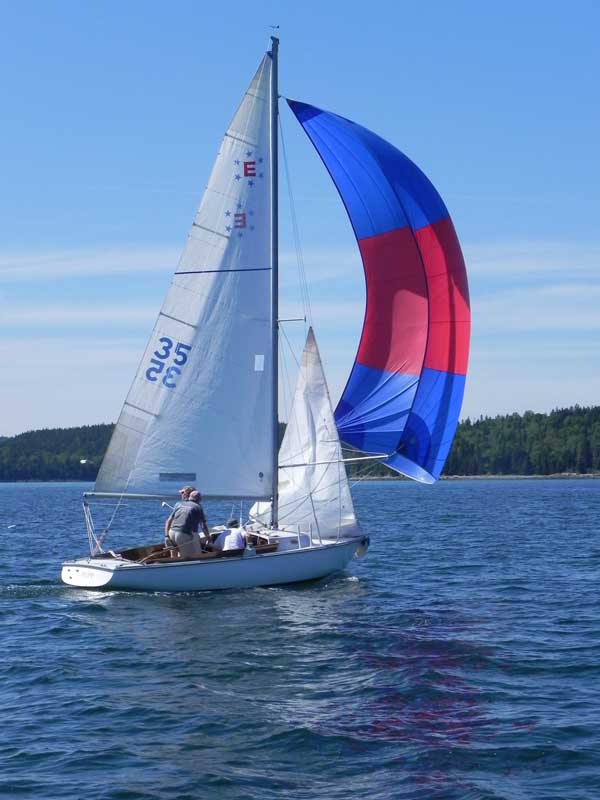 The Buck’s Harbor Ensign Fleet. Photos courtesy club members.