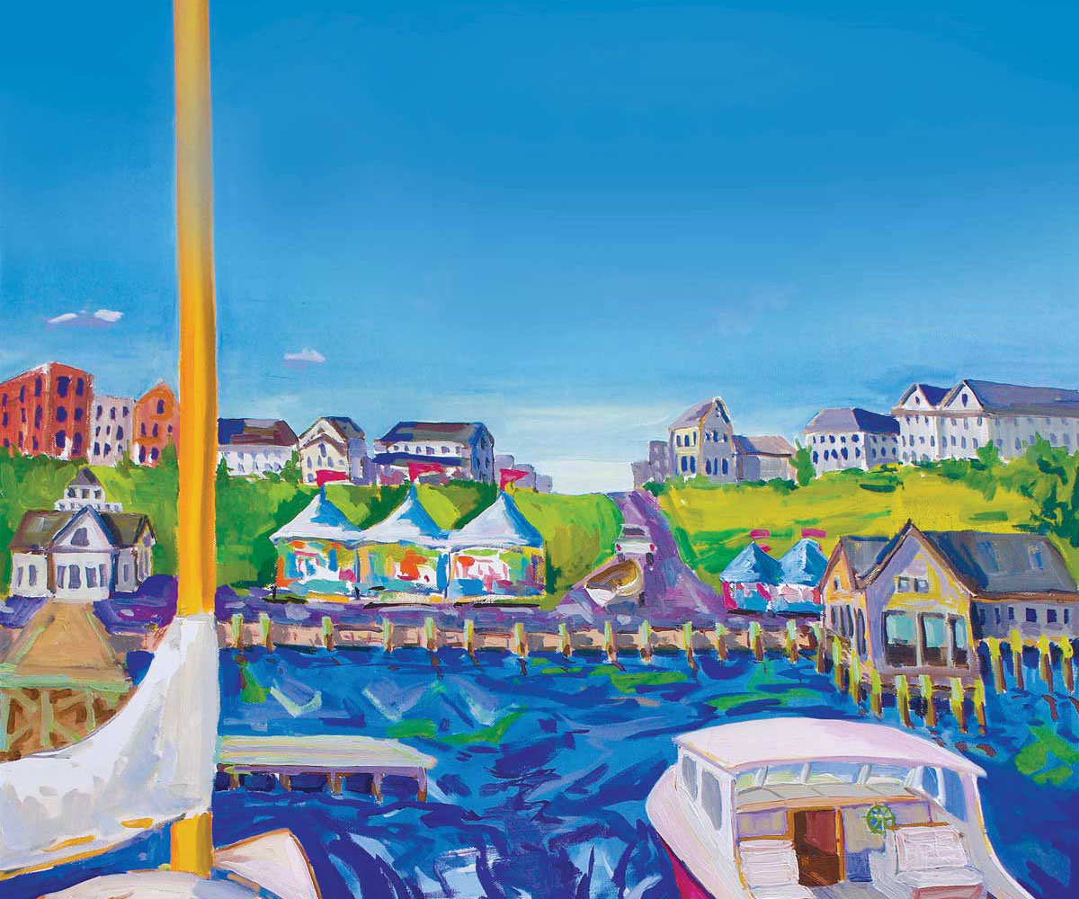 Maine Boat & Home Show poster artwork